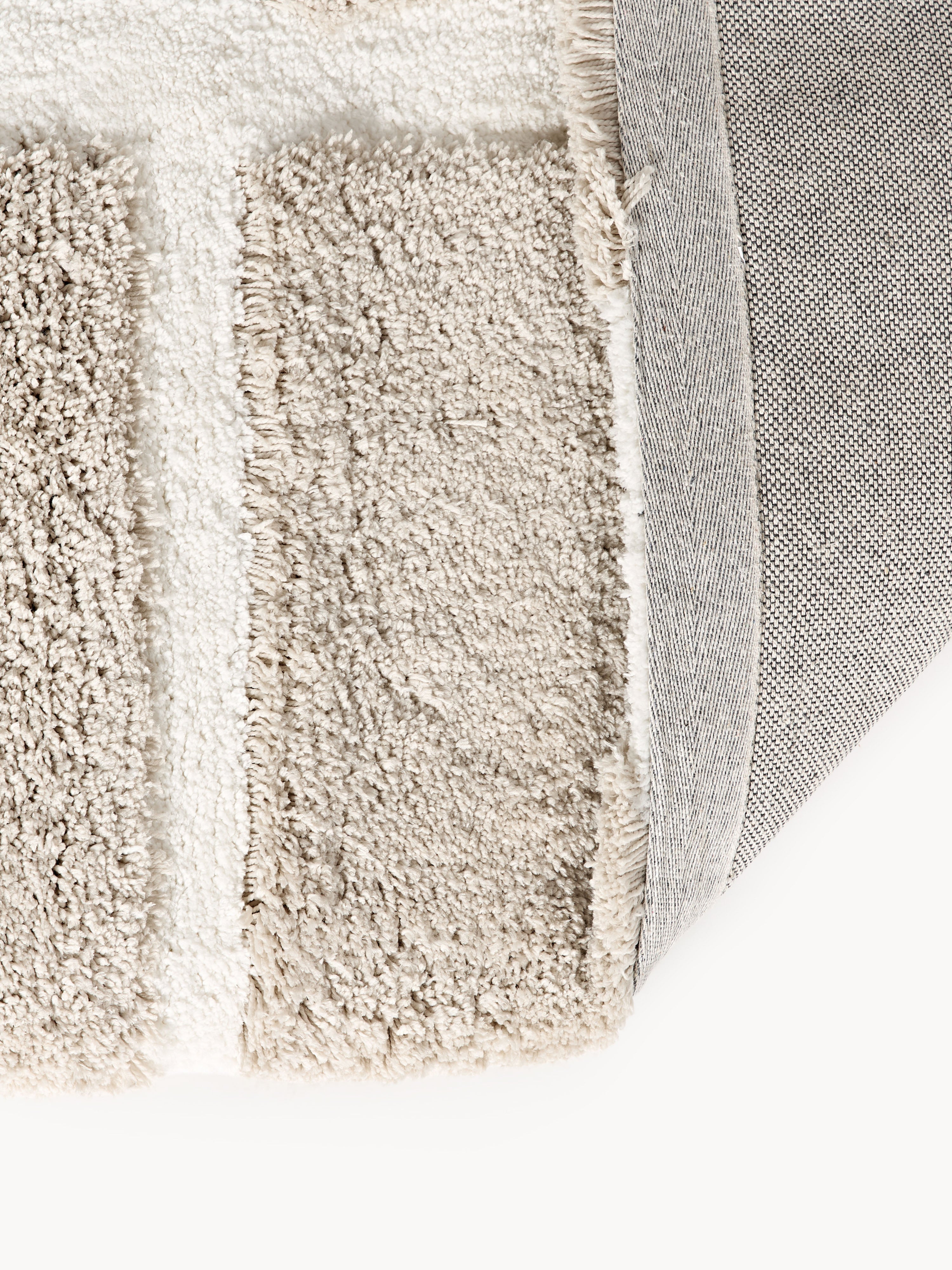 Jade Fluffy High-Low Rug