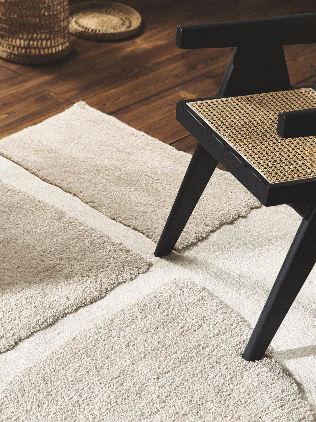 Jade Fluffy High-Low Rug