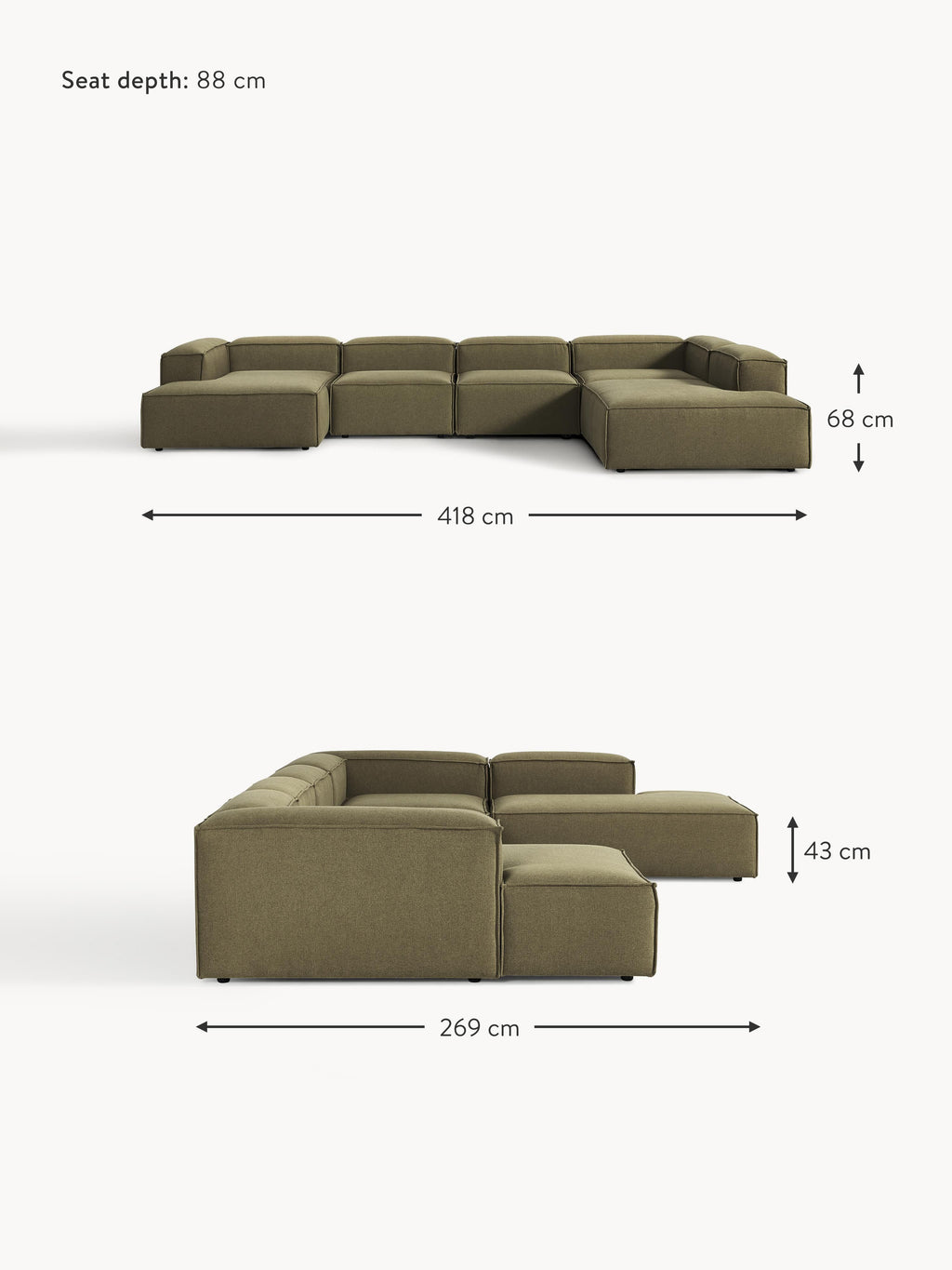 Lennon XL Modular Sofa