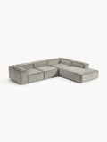 Gallery image 1 - Corduroy Modular Corner Sofa Lennon (4-seater)