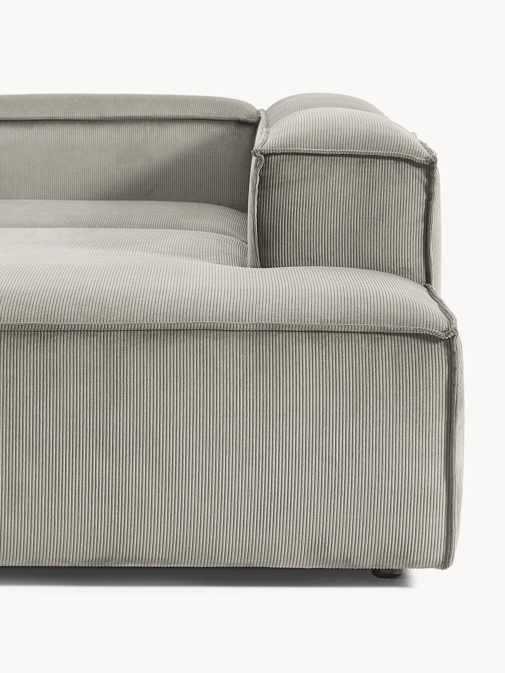 Lennon Corduroy Modular Corner Sofa (4-seater)