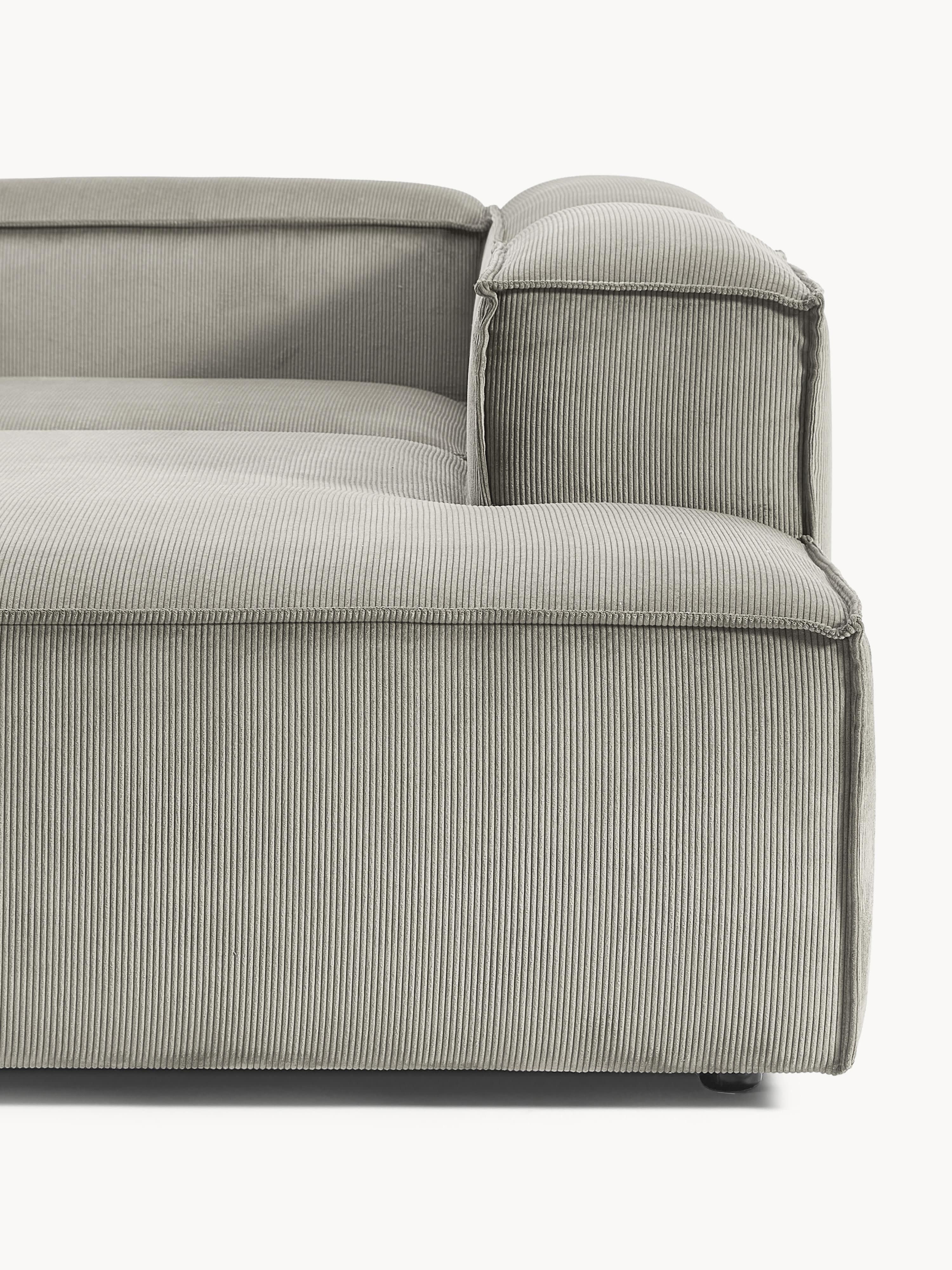 Lennon Corduroy Modular Corner Sofa (4-seater)