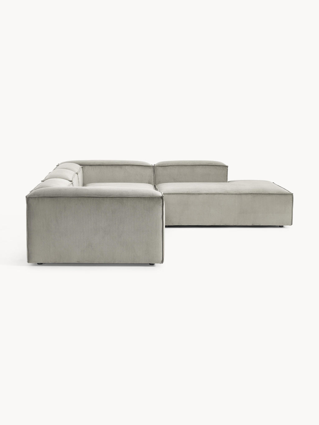 Lennon Corduroy Modular Corner Sofa (4-seater)