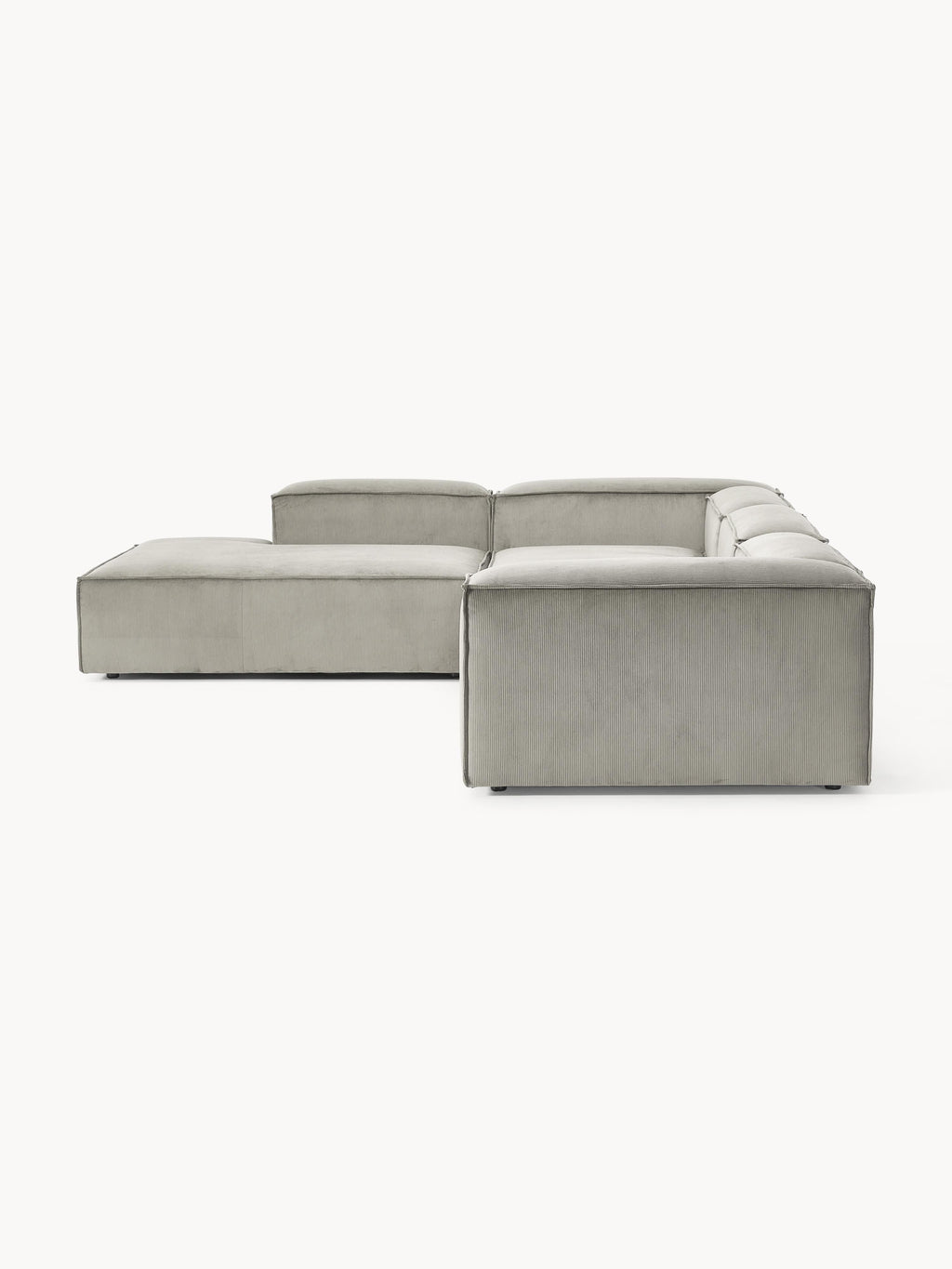 Lennon Corduroy Modular Corner Sofa (4-seater)