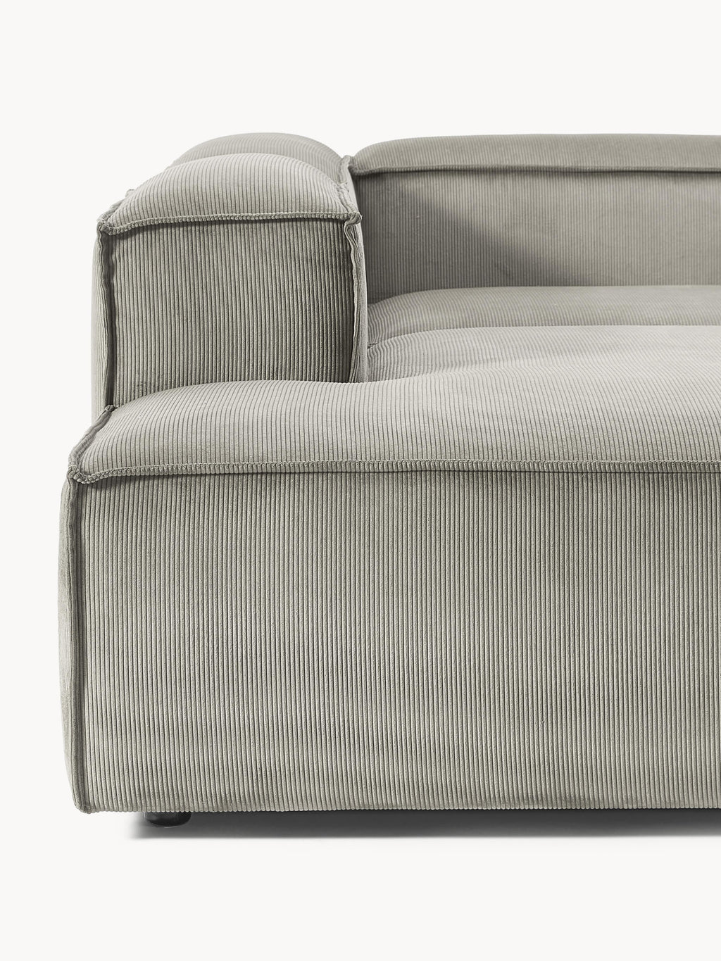 Lennon Corduroy Modular Corner Sofa (4-seater)