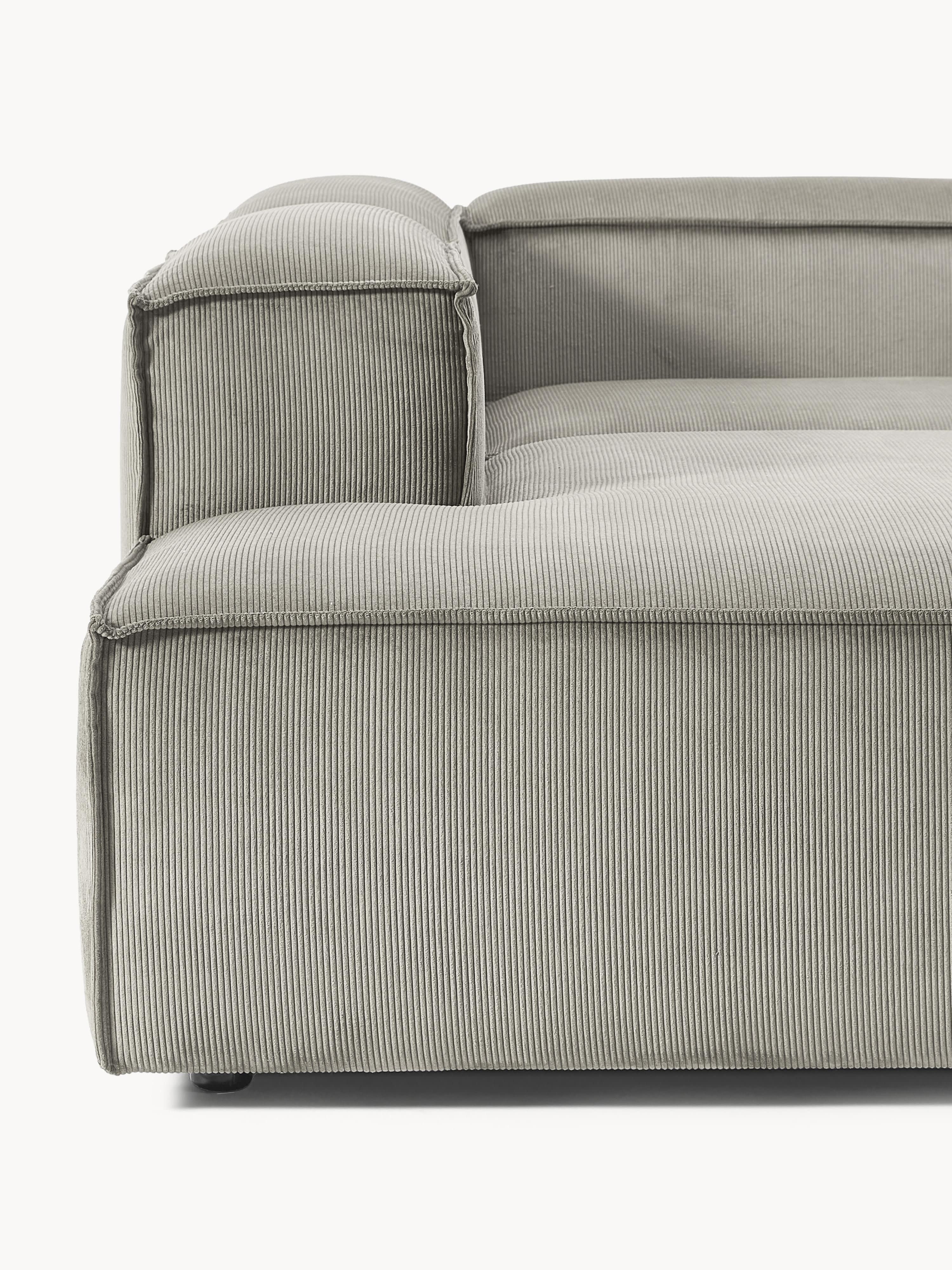 Lennon Corduroy Modular Corner Sofa (4-seater)