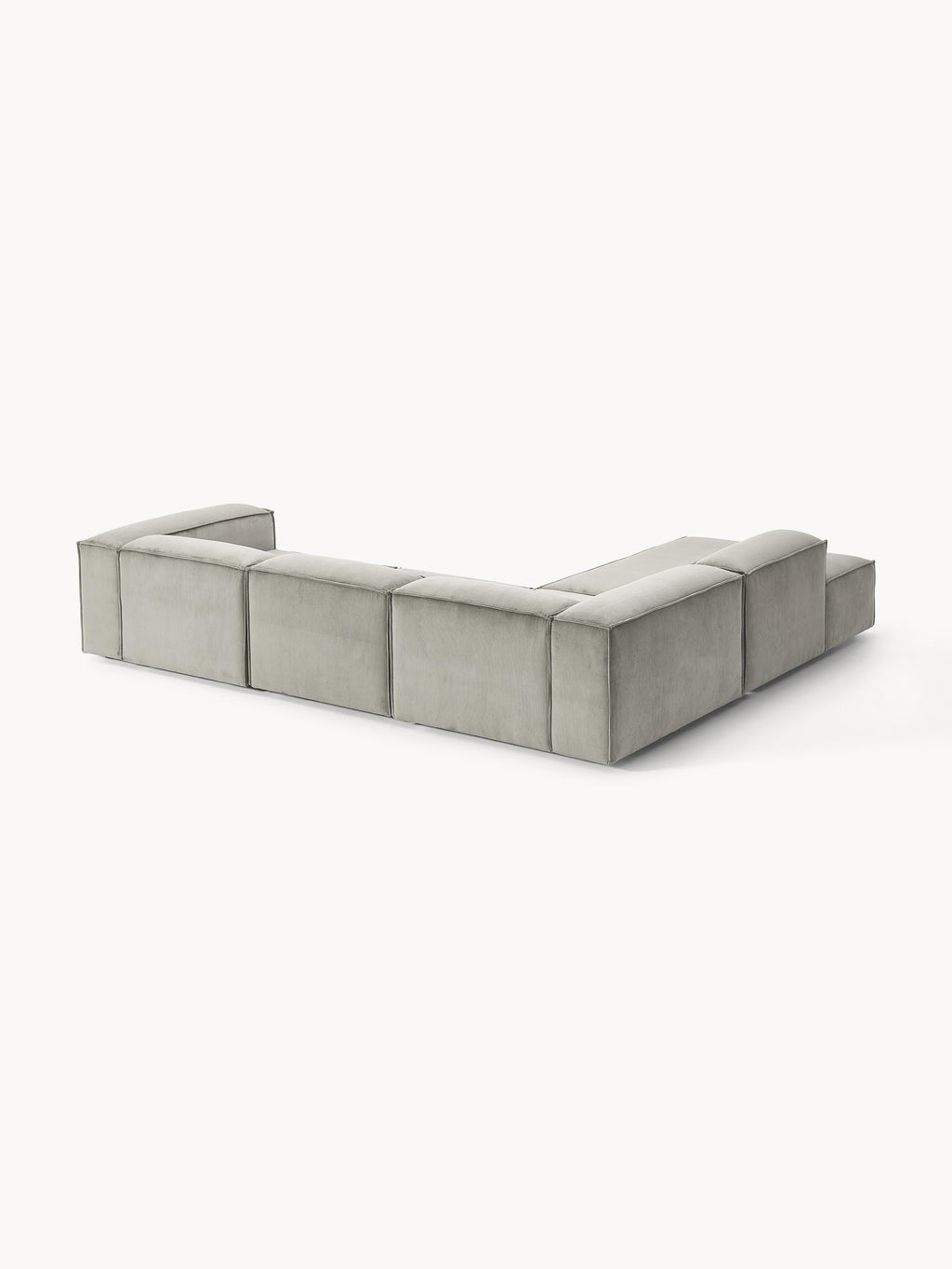 Lennon Corduroy Modular Corner Sofa (4-seater)