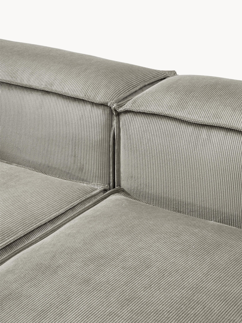 Lennon Corduroy Modular Corner Sofa (4-seater)