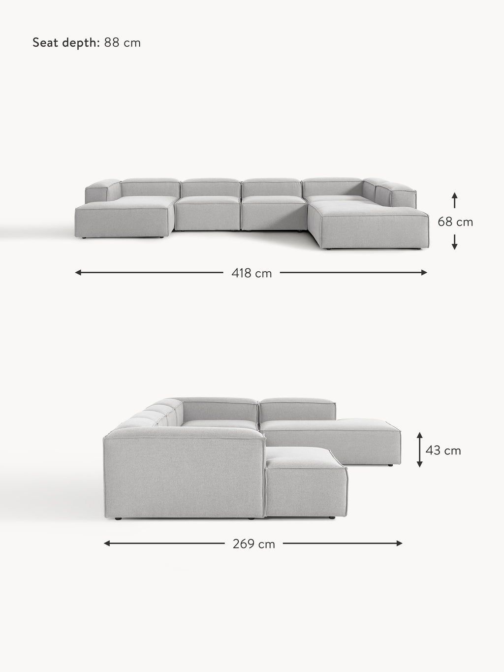 Lennon XL Modular Sofa