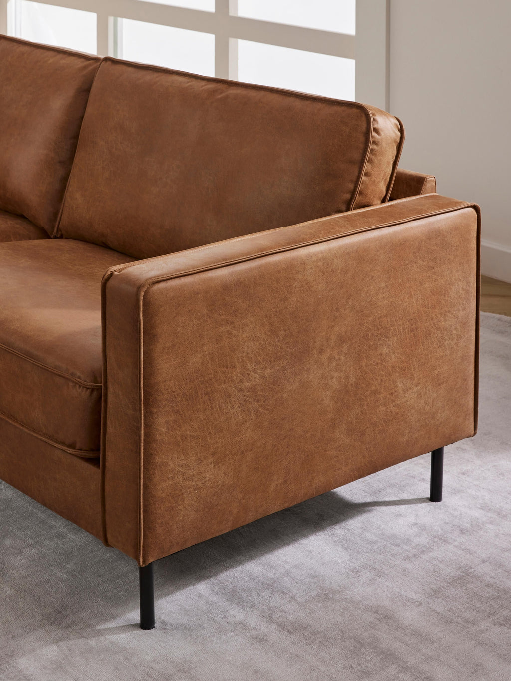 Hunter XL Leather Corner Sofa