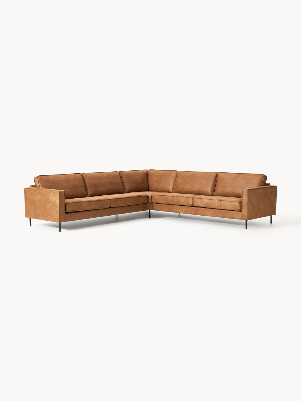 Hunter XL Leather Corner Sofa