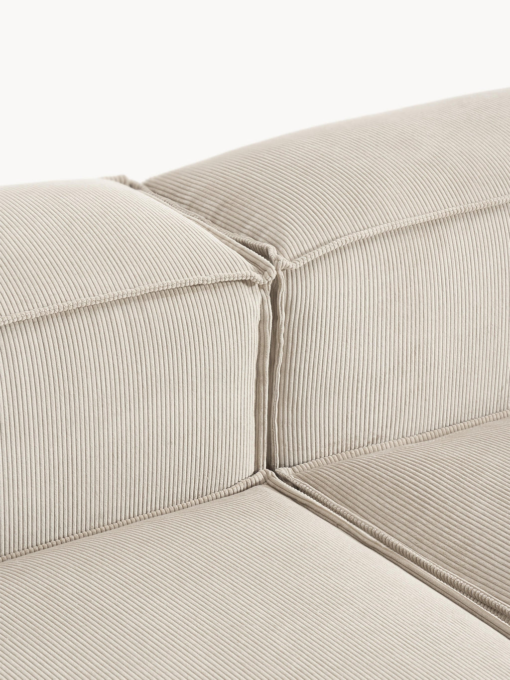 Lennon Corduroy Modular Corner Sofa (4-seater)