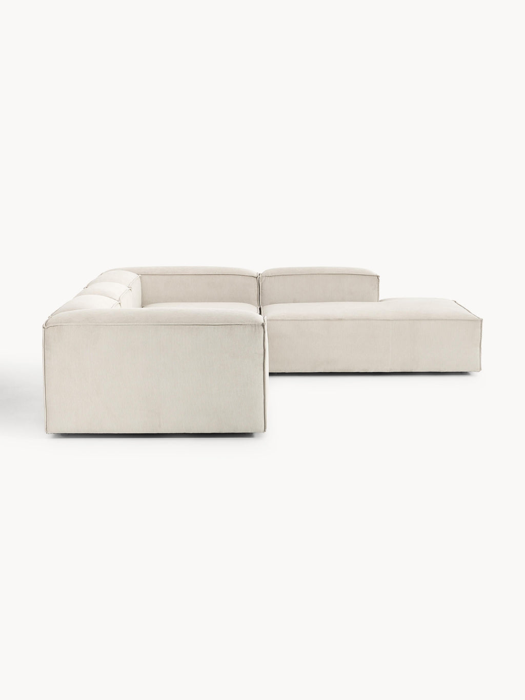 Lennon Corduroy Modular Corner Sofa (4-seater)