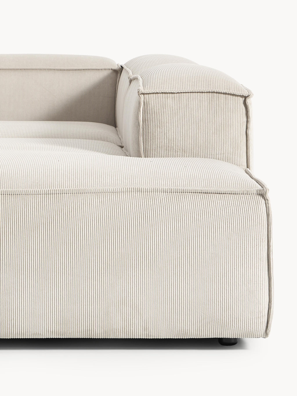 Lennon Corduroy Modular Corner Sofa (4-seater)