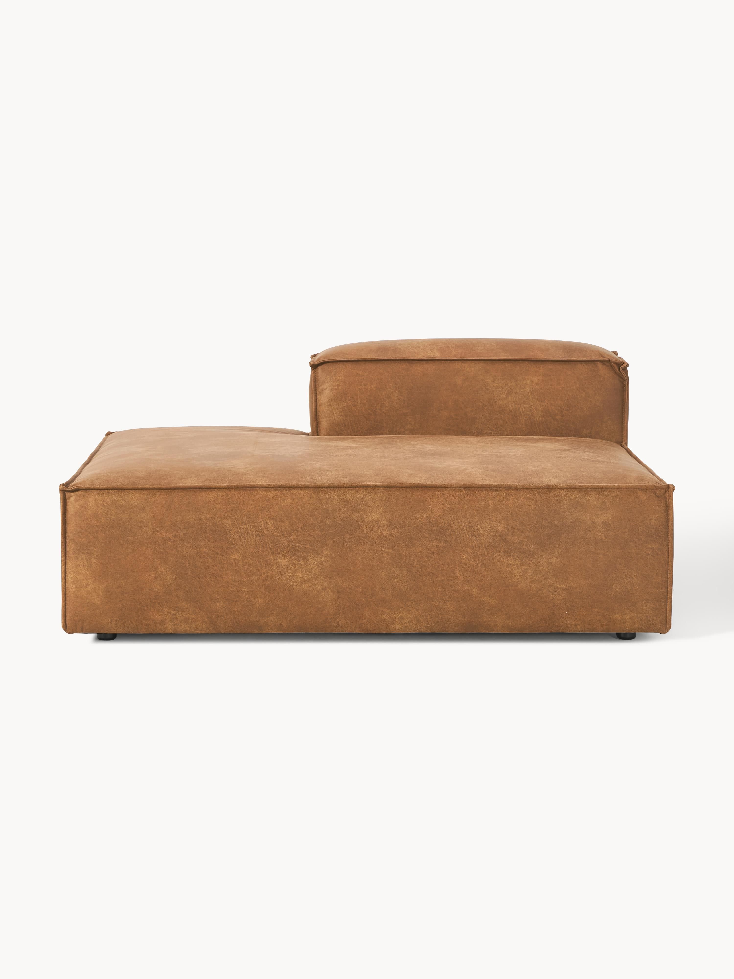Gallery image 1 - Leather Chaise Module Lennon