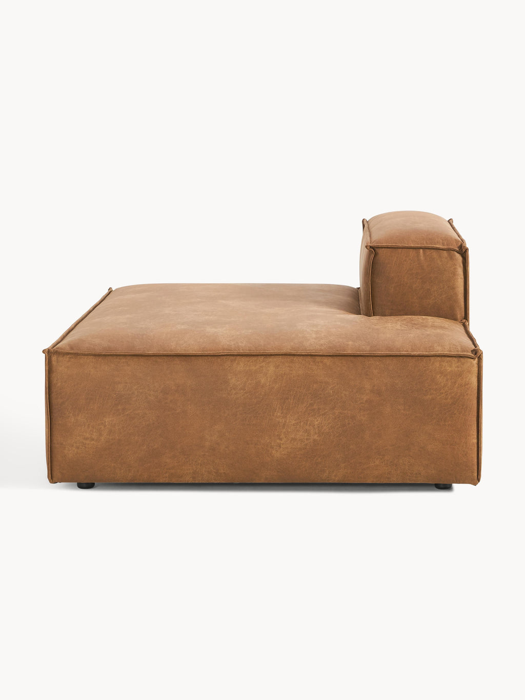 Lennon Leather Chaise Module