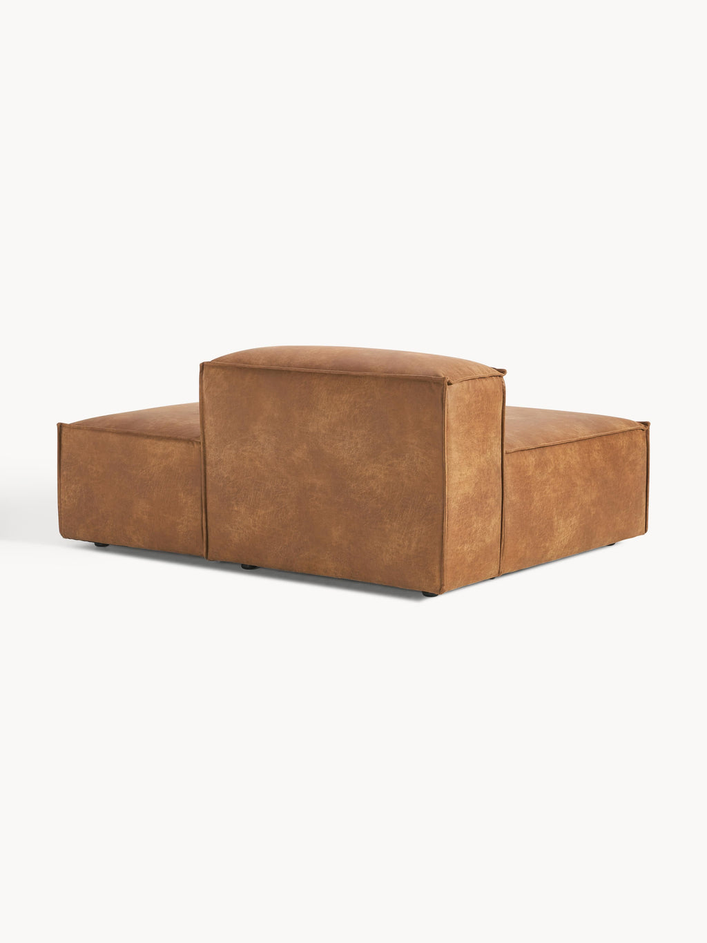 Lennon Leather Chaise Module