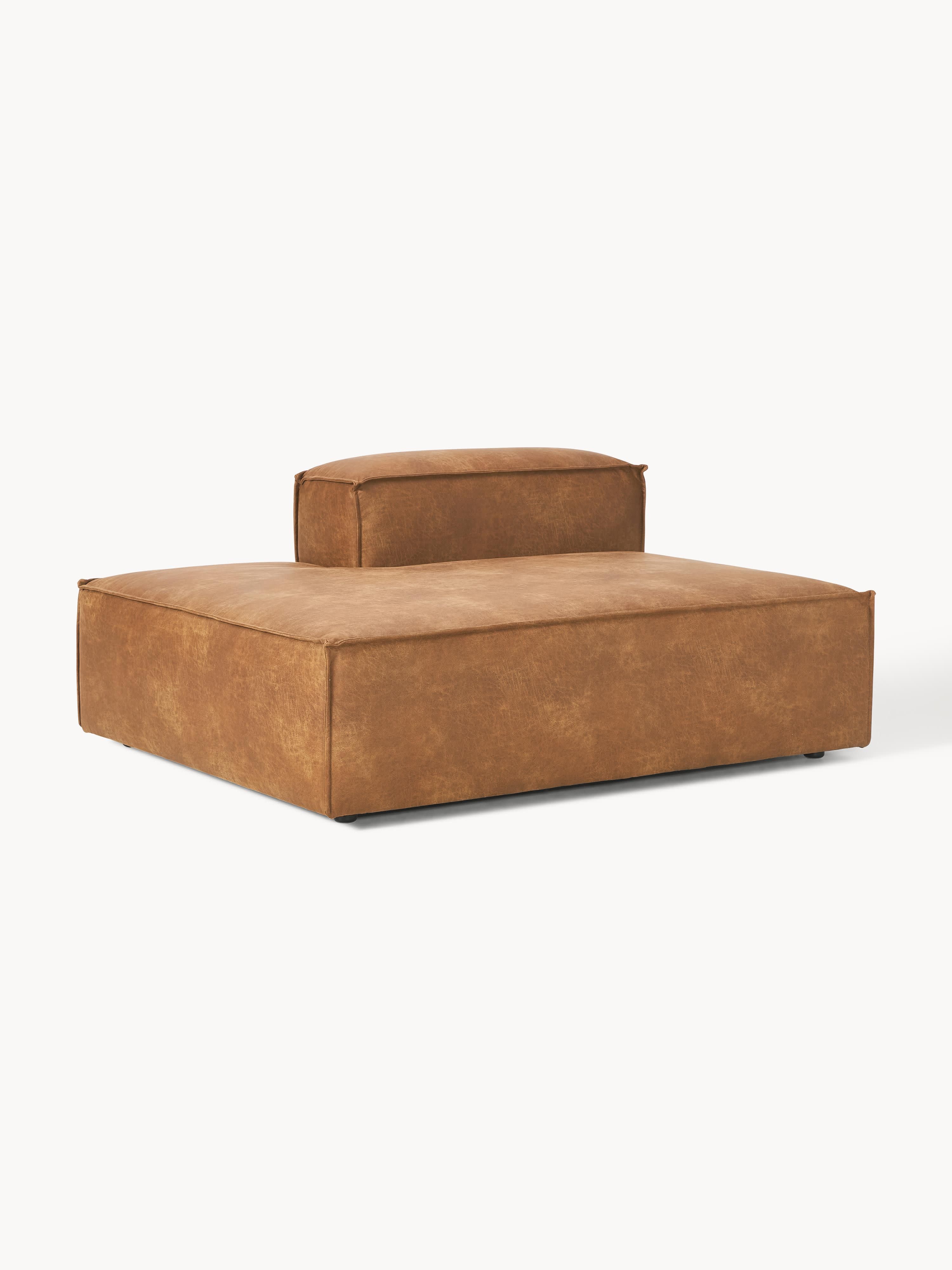 Lennon Leather Chaise Module