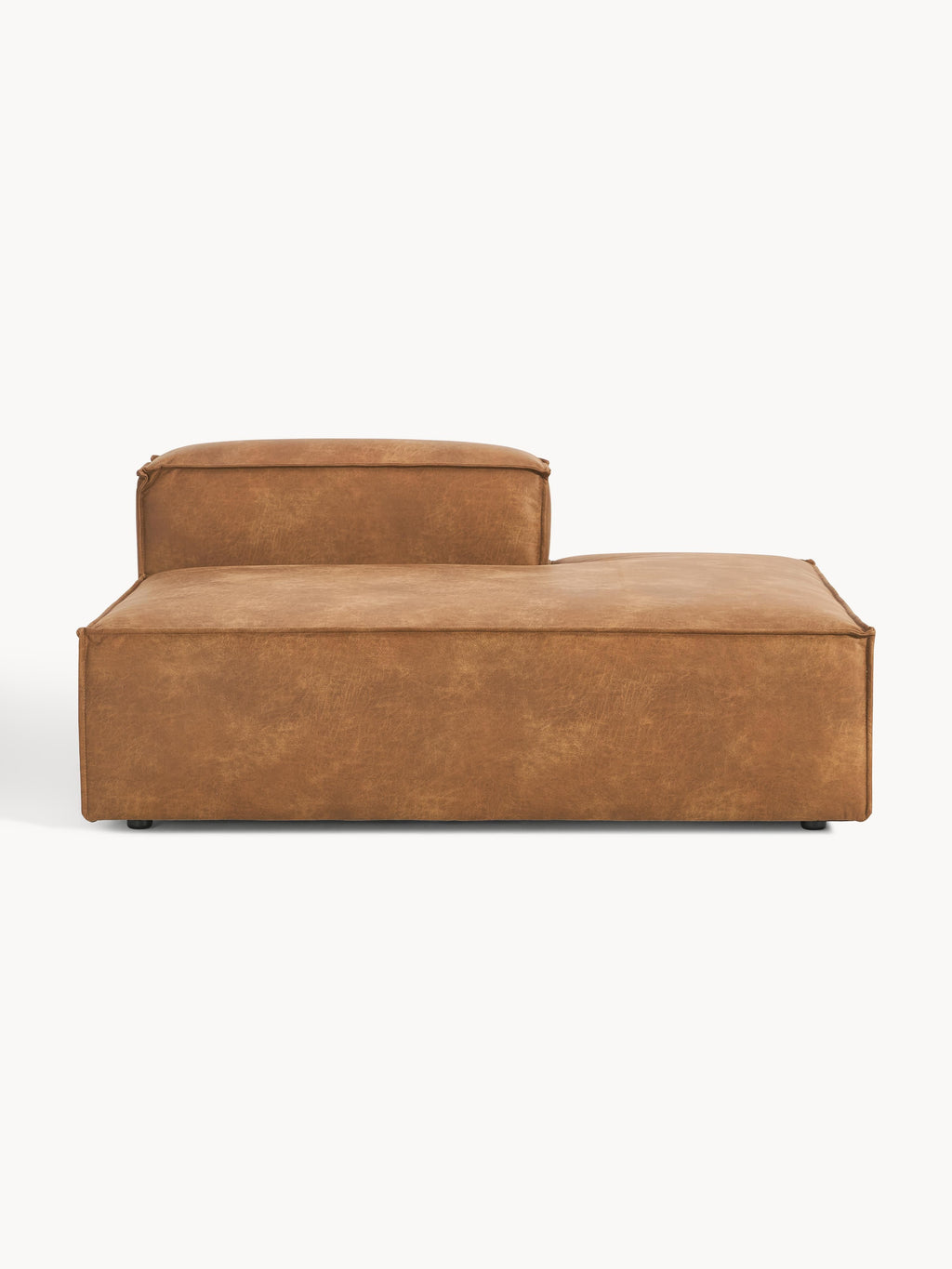Lennon Leather Chaise Module
