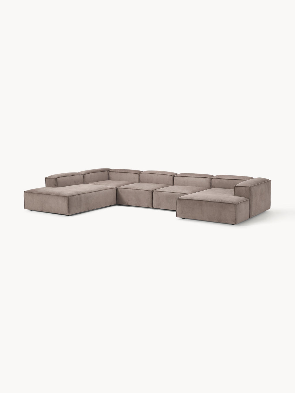 Gallery image 1 - XL Corduroy Modular Sofa Lennon