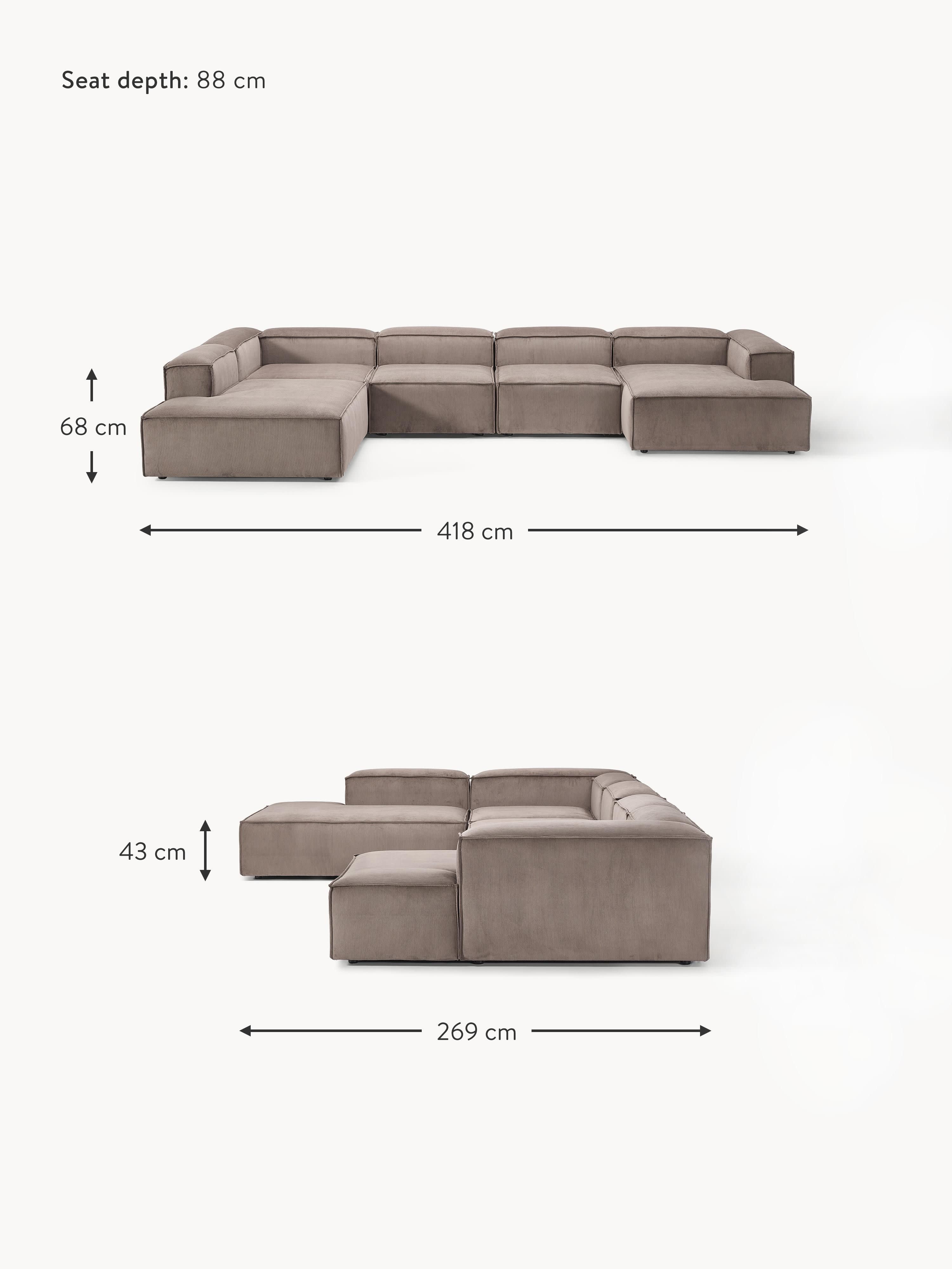 Lennon XL Corduroy Modular Sofa