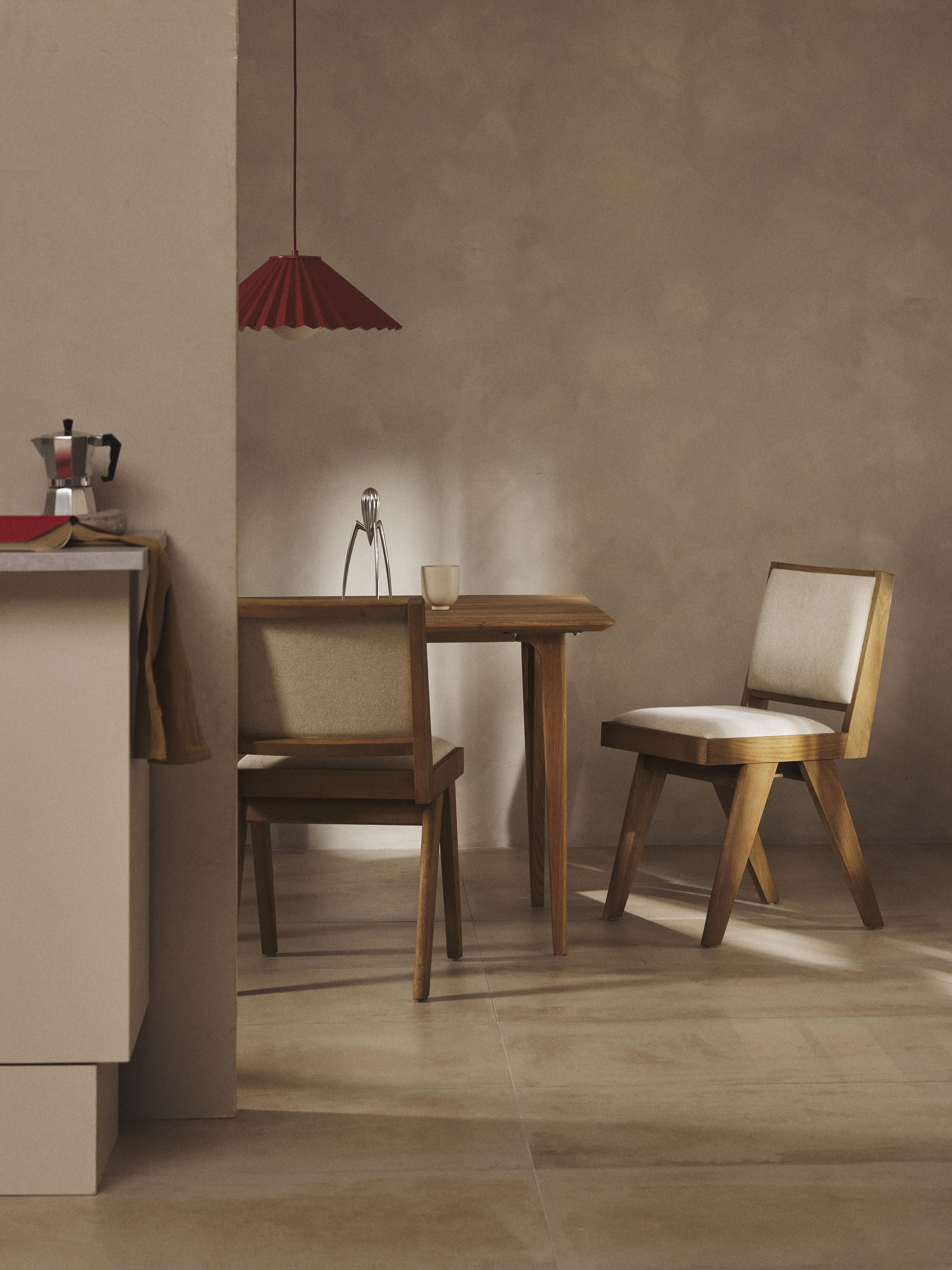 Sissi Upholstered Wooden Dining Chair