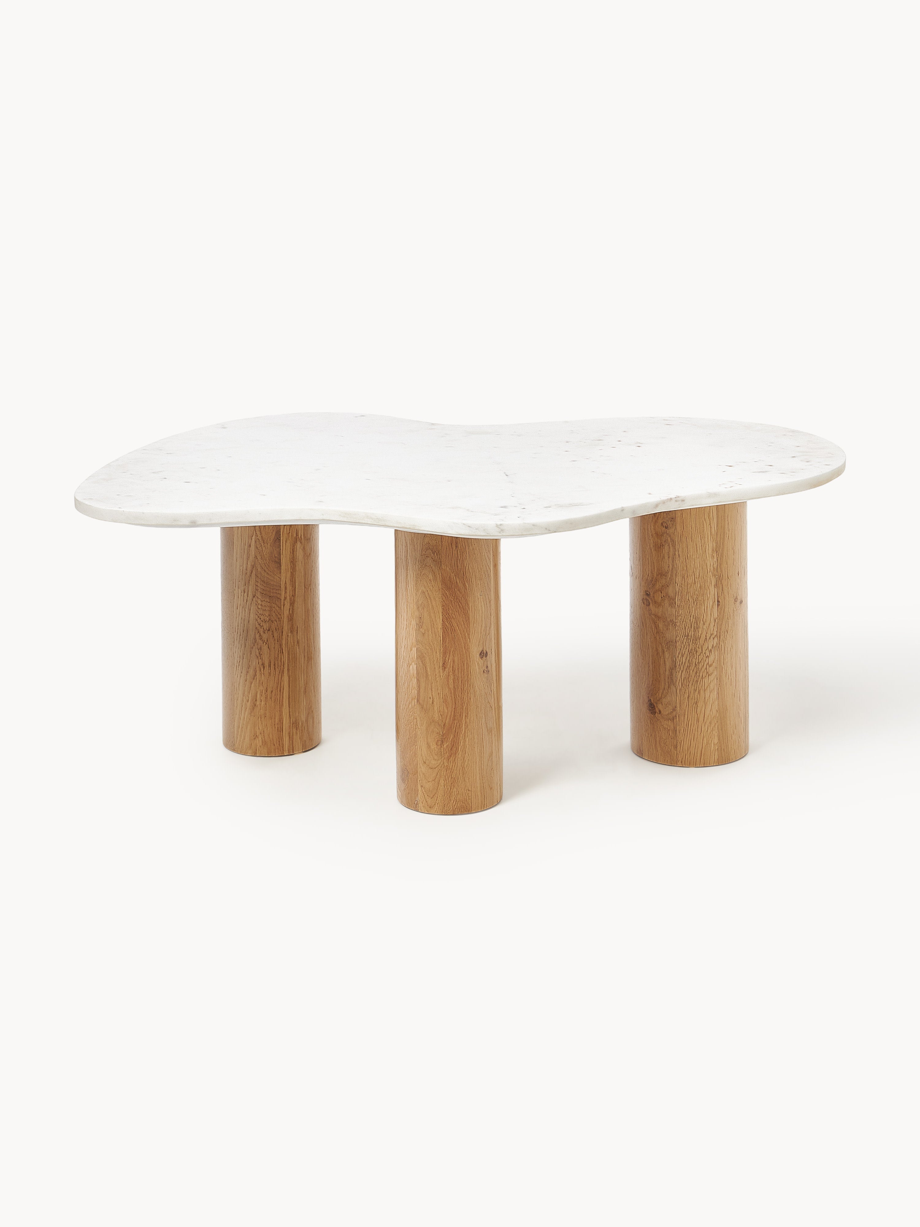 Naruto Organic-Shaped Marble Coffee Table
