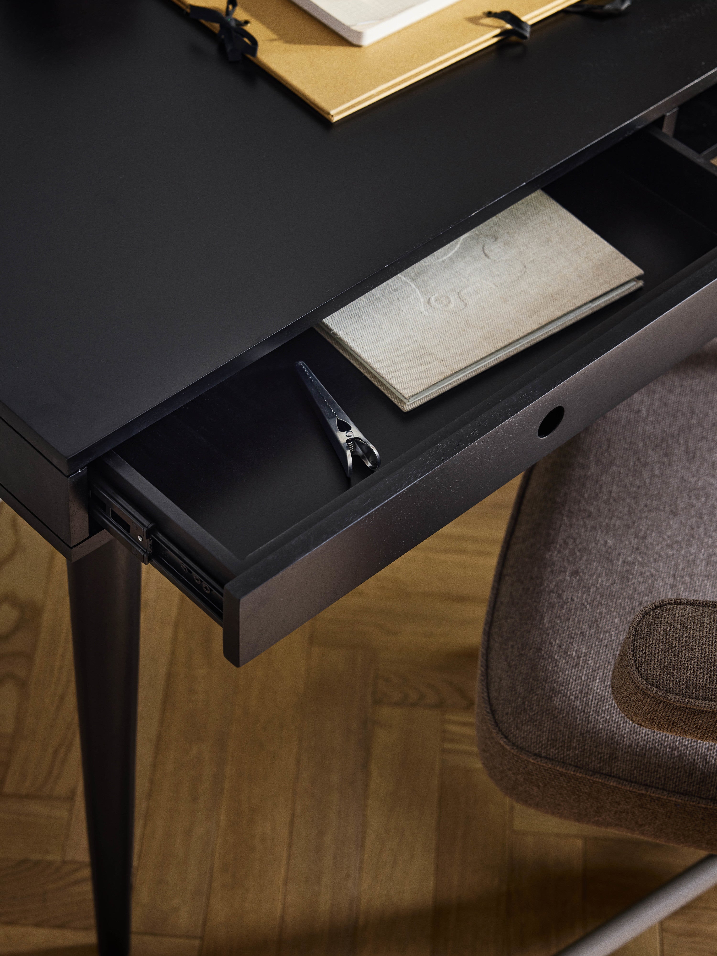 Tova Wooden Desk with Drawer