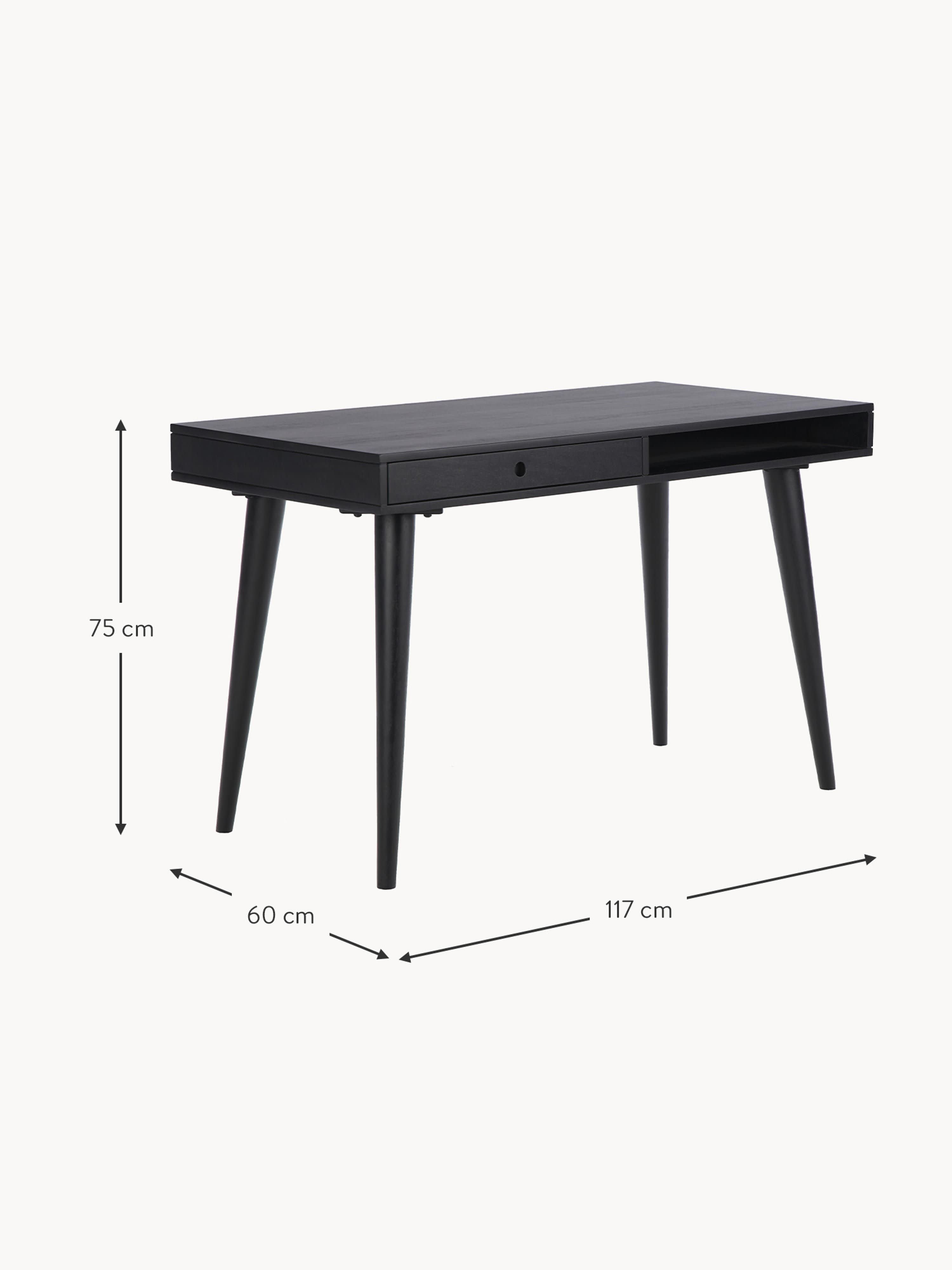 Tova Wooden Desk with Drawer