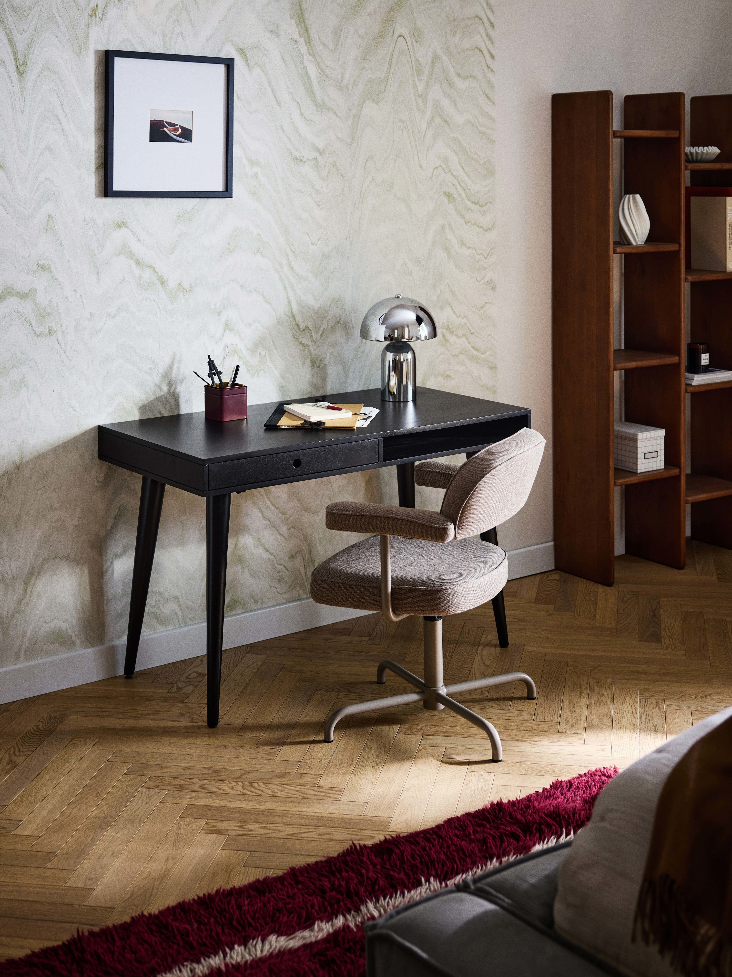 Tova Wooden Desk with Drawer