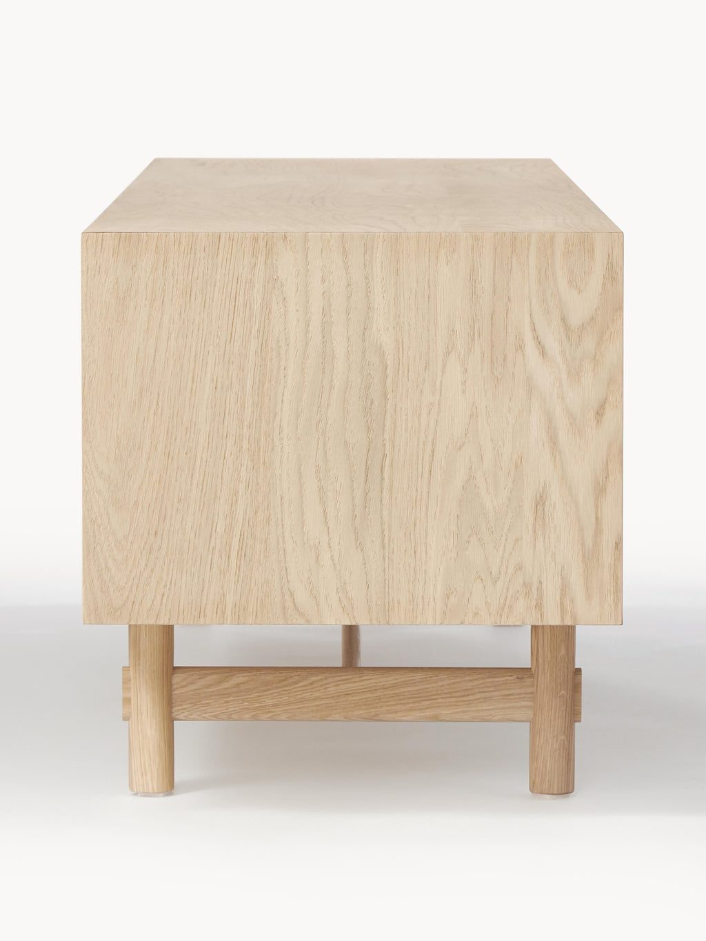 Diana Oak Wood Lowboard