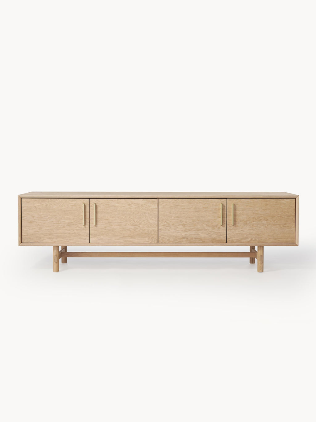 Diana Oak Wood Lowboard