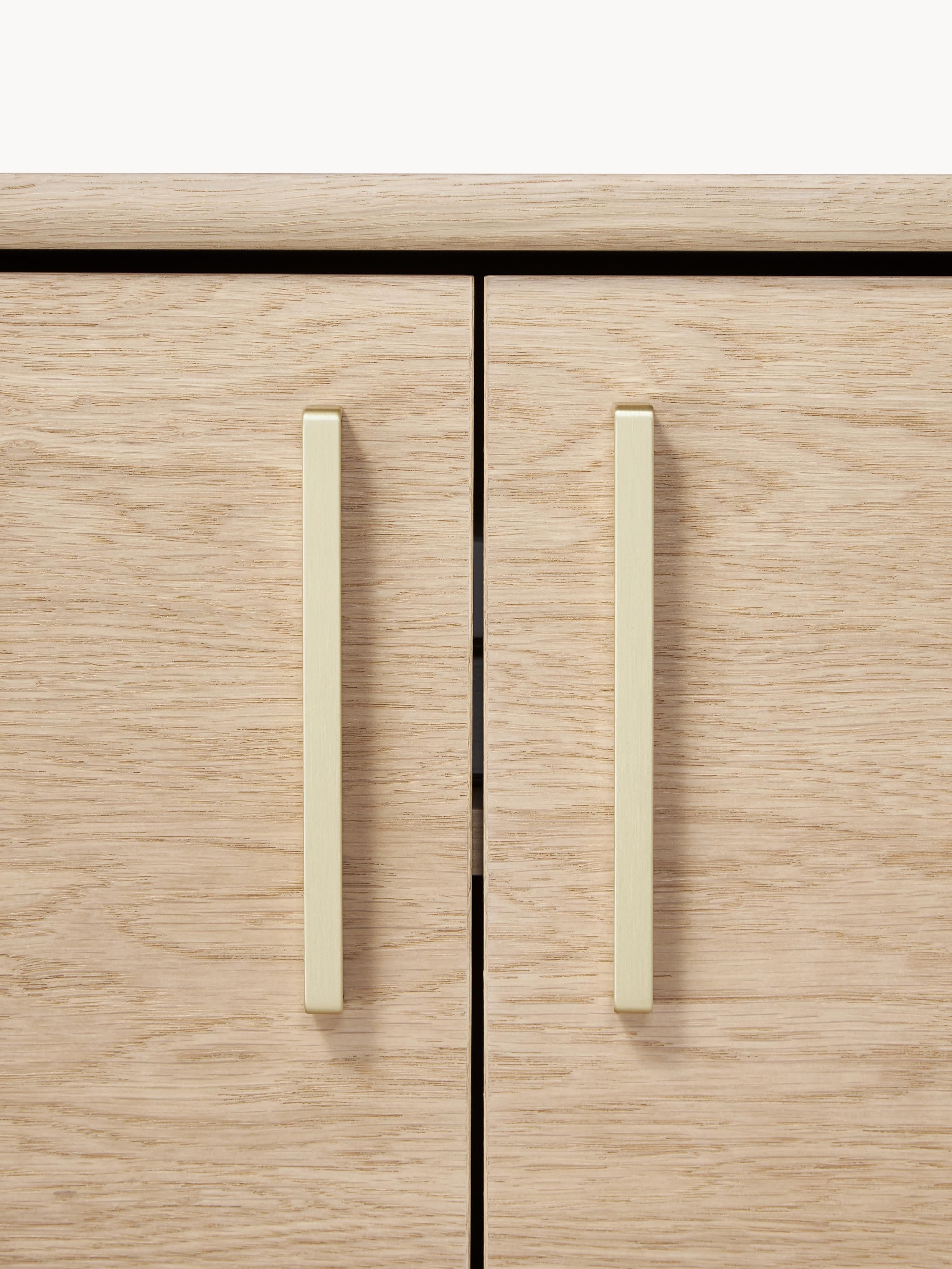 Diana Oak Wood Lowboard