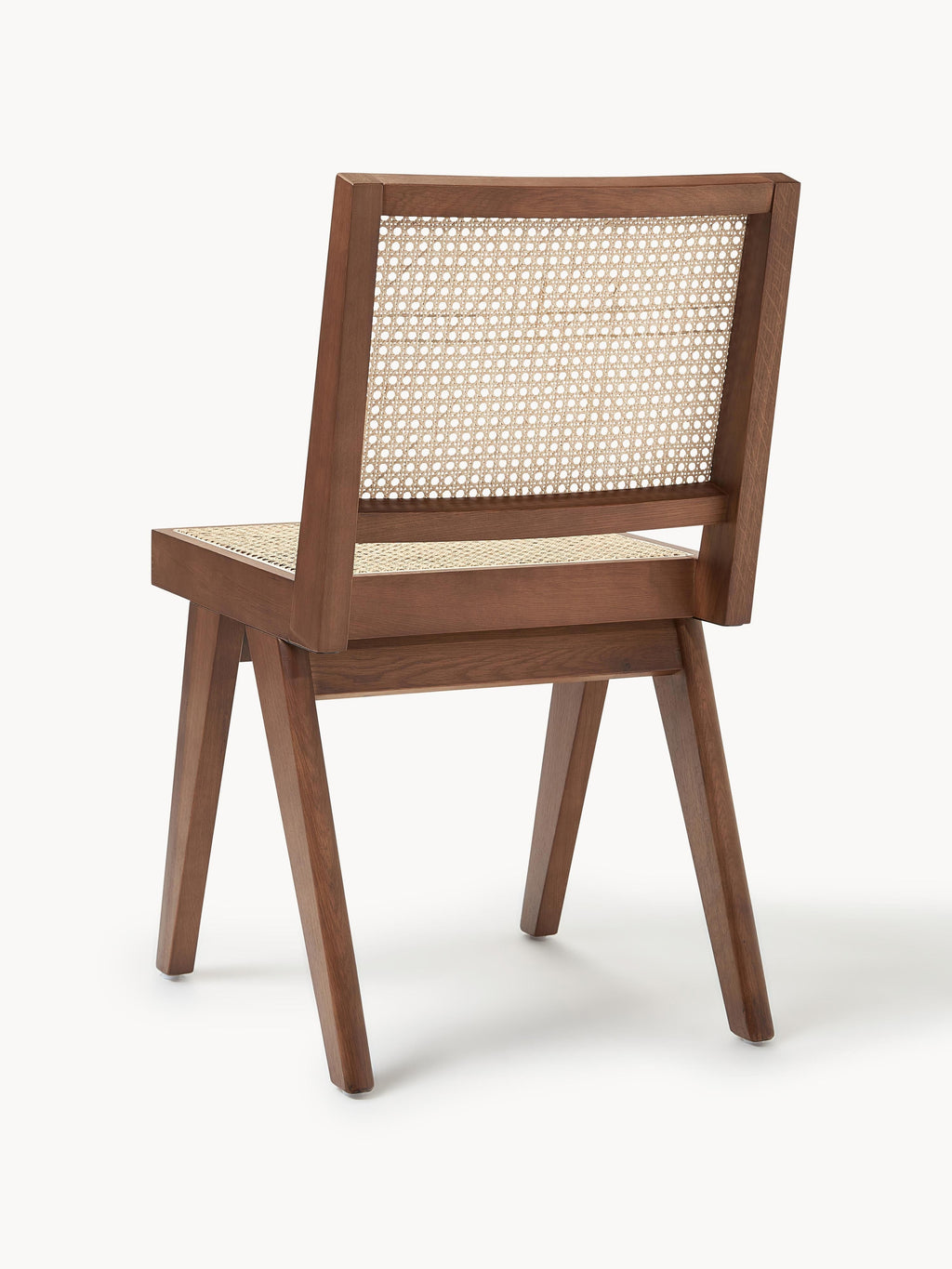 Sissi Wooden Dining Chair with Viennese Wickerwork