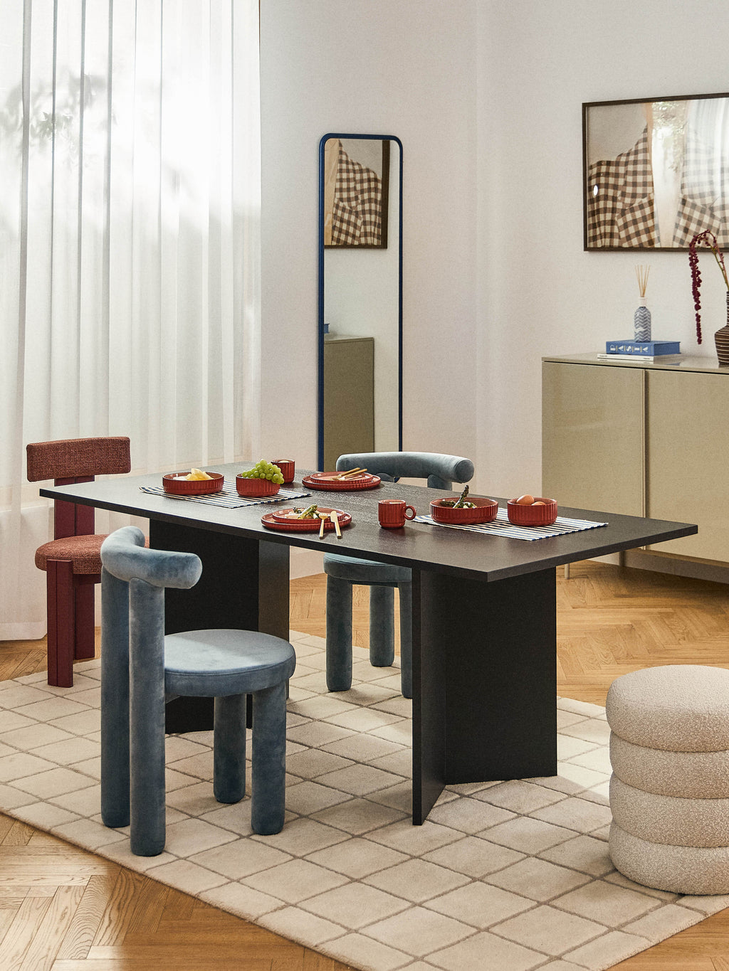 Toni Wooden Dining Table, in various sizes