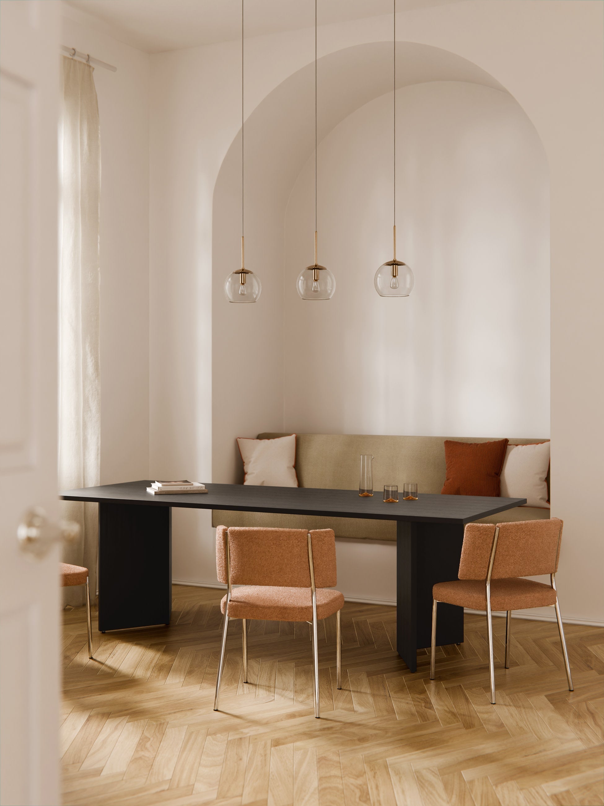 Toni Wooden Dining Table, in various sizes