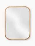 Gallery image 1 - Wall Mirror Levan with Oak Wood Frame