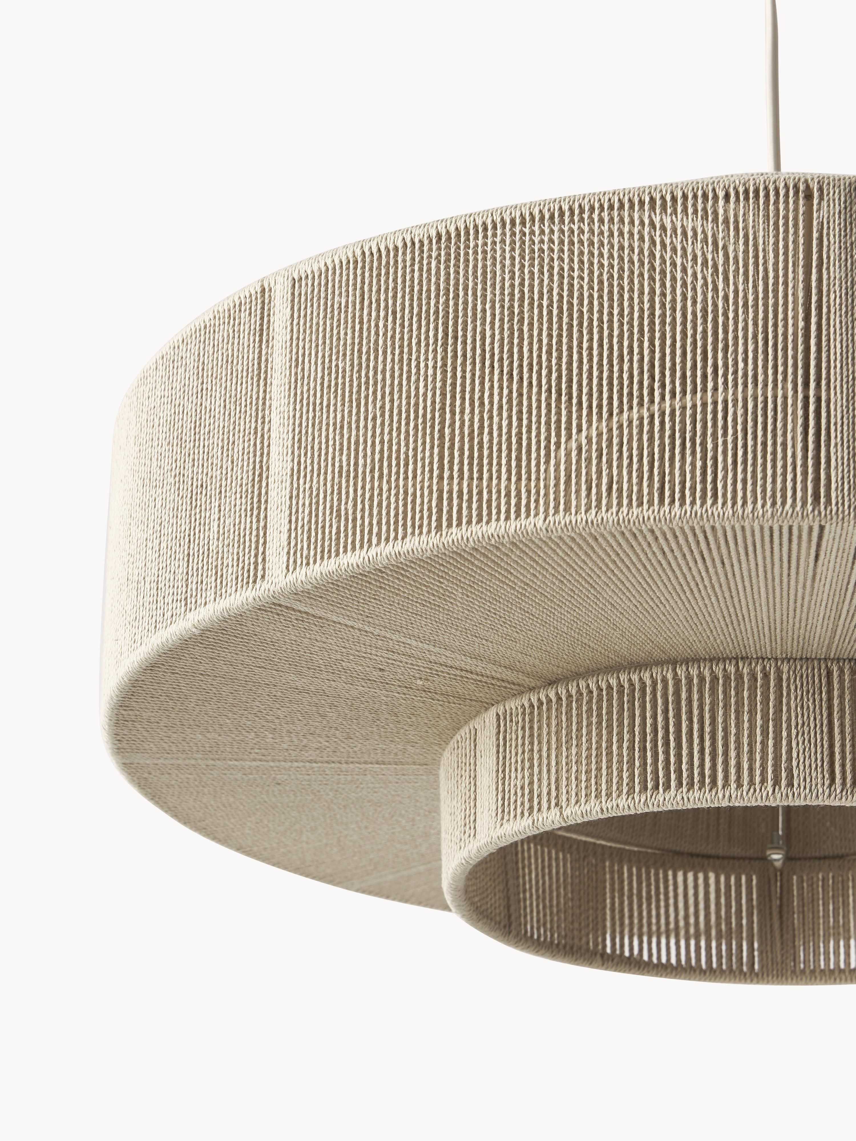 Lace Large Linen Thread Pendant Light