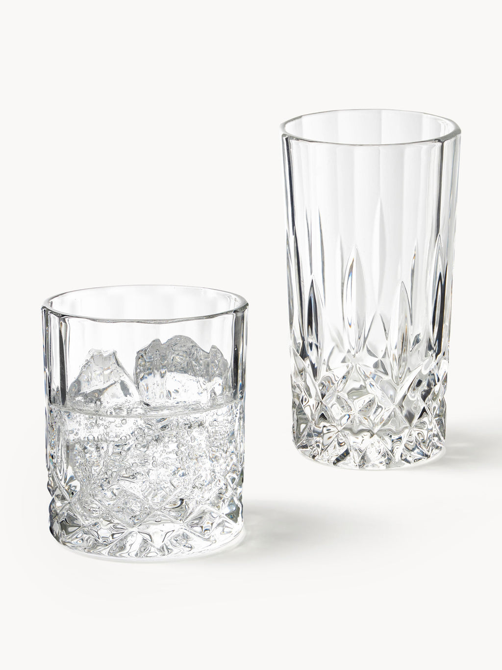 Gallery image 1 - Whisky & Highball Glasses George with Embossed Pattern