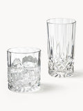 Gallery image 1 - Whisky & Highball Glasses George with Embossed Pattern