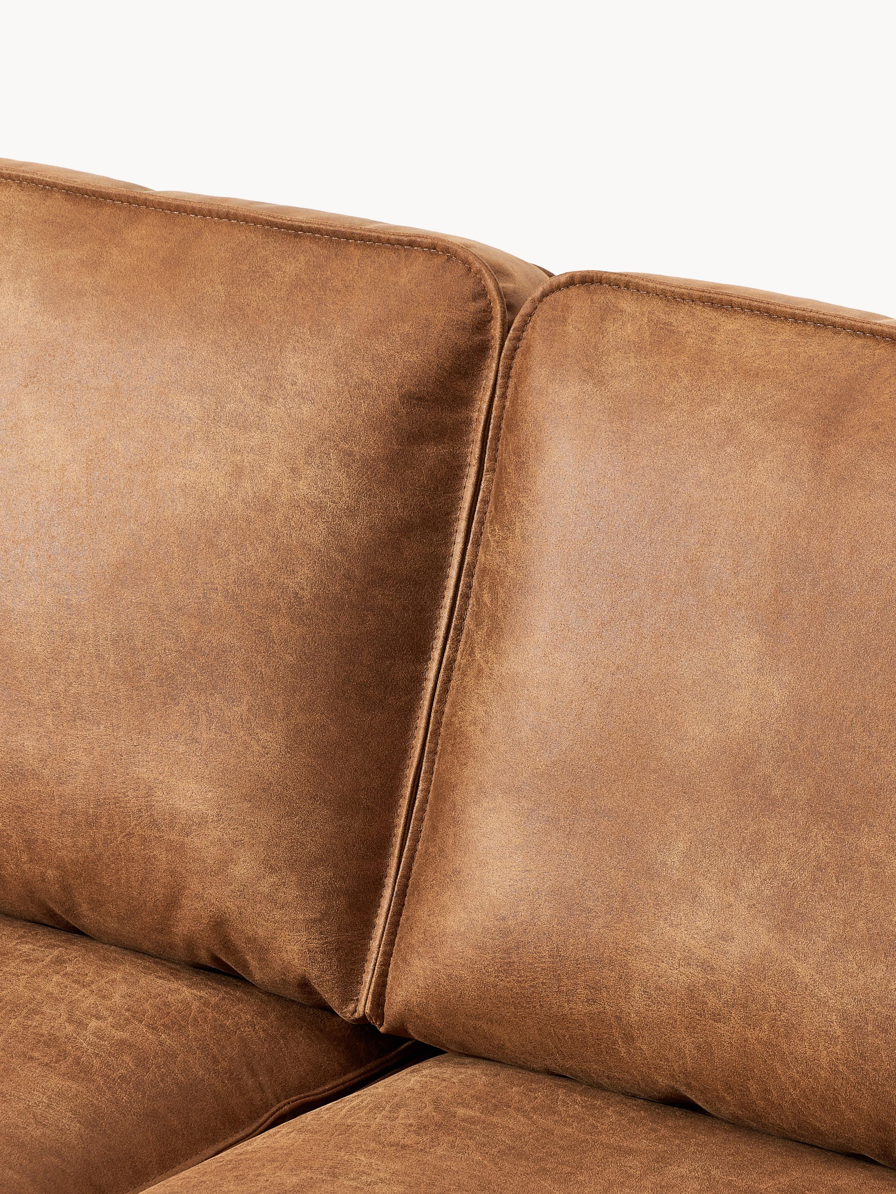 Hunter Leather Corner Sofa (4-seater)