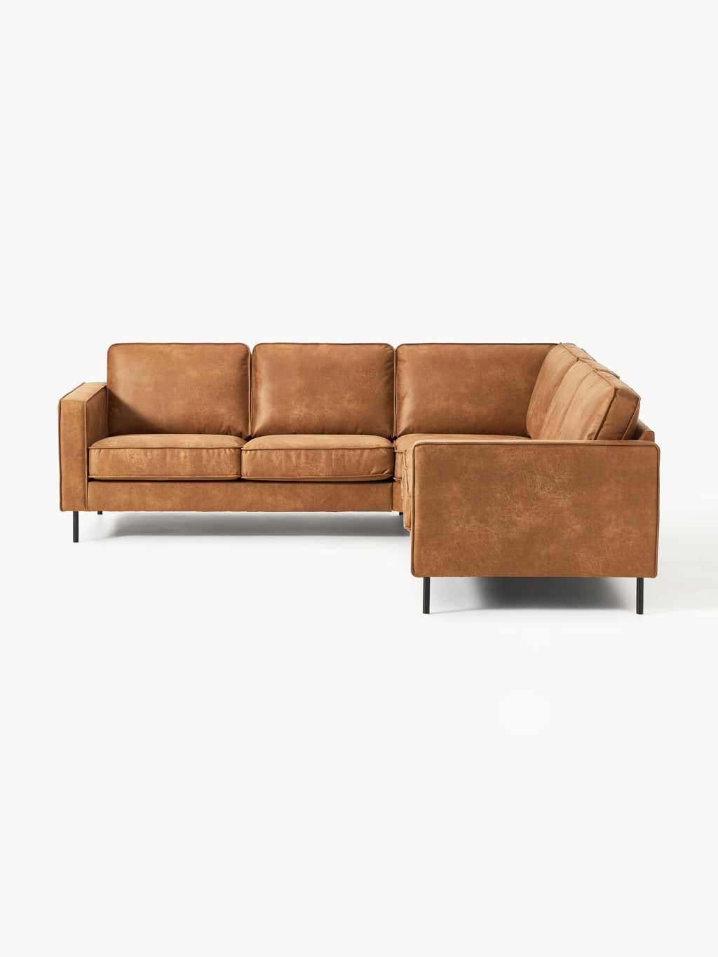 Hunter Leather Corner Sofa (4-seater)