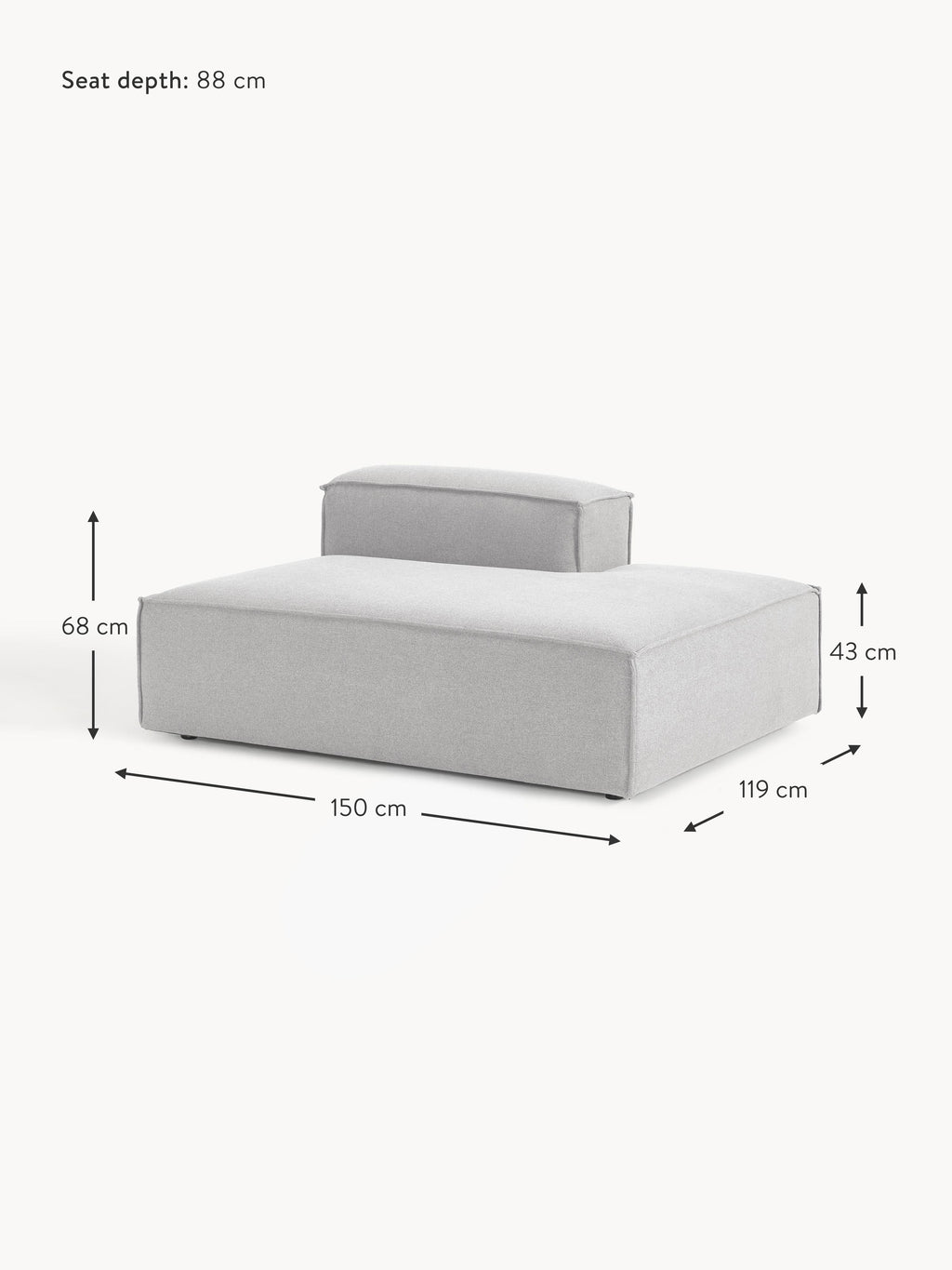 Lennon Chaise Module