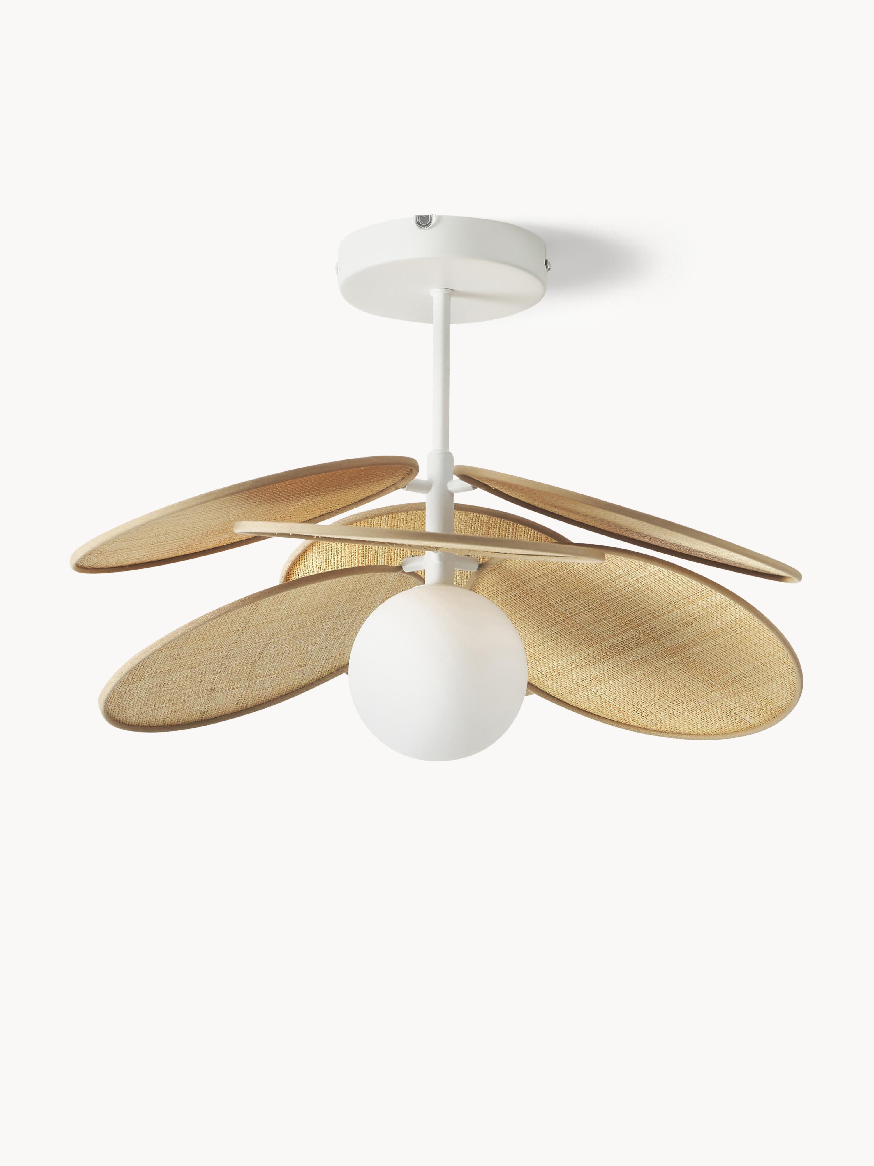 Gallery image 1 - Ceiling Lamp Milani with Natural Fibre Decor