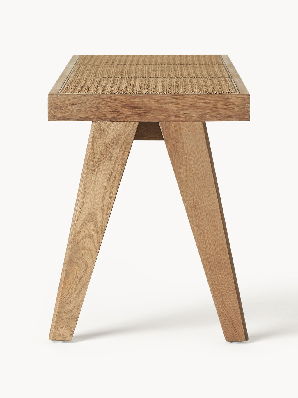 Sissi Bench with Viennese Wickerwork