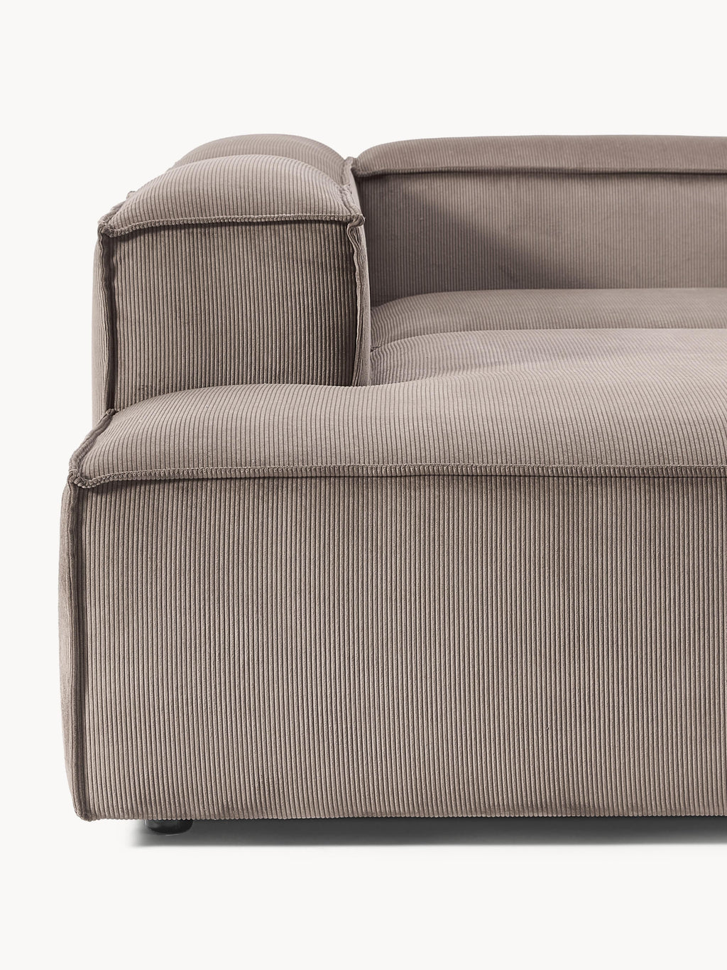 Lennon Corduroy Modular Corner Sofa (4-seater)