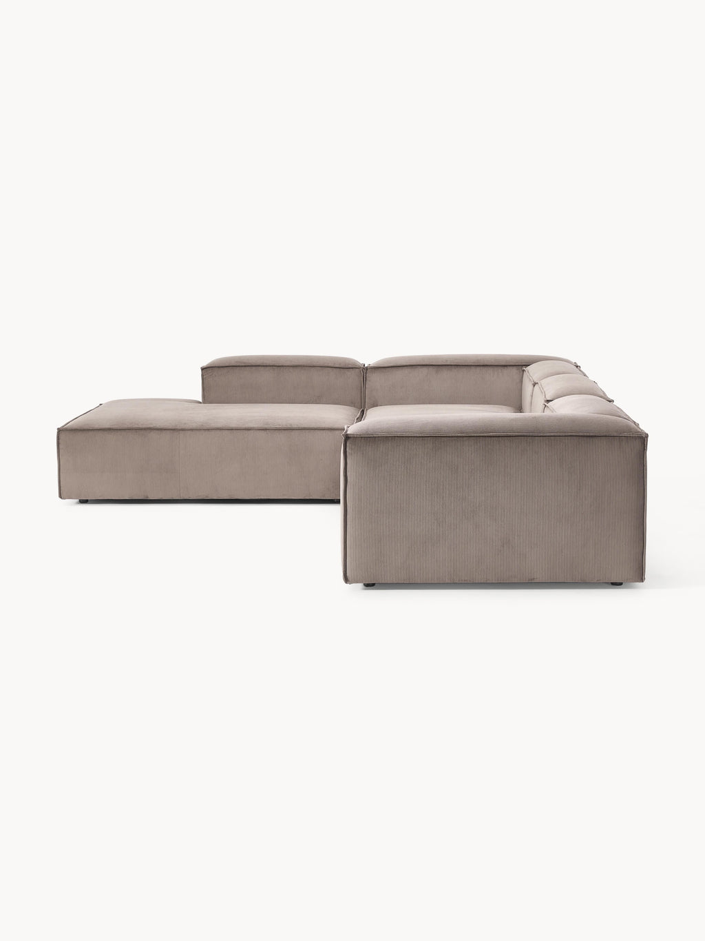 Lennon Corduroy Modular Corner Sofa (4-seater)