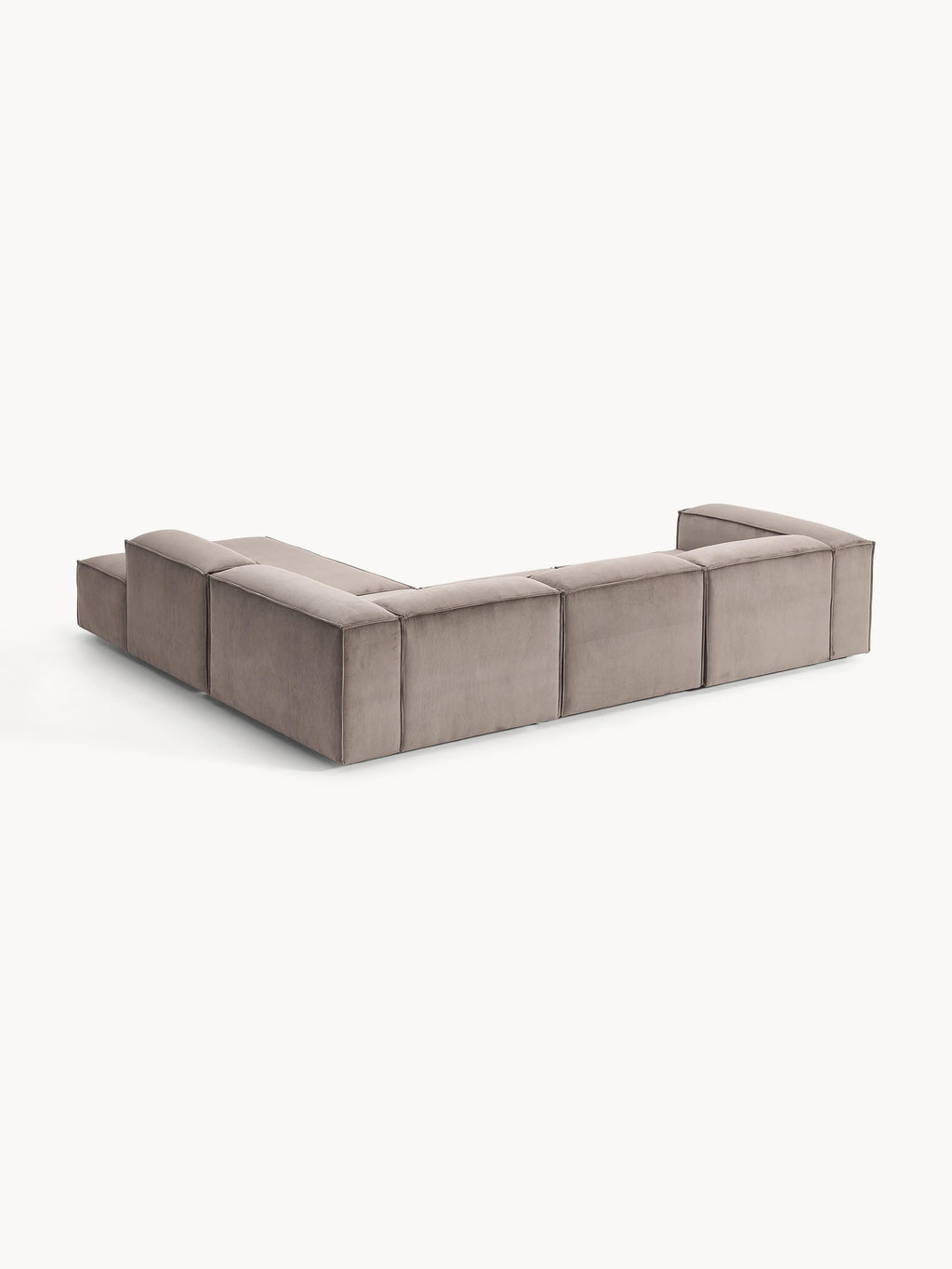 Lennon Corduroy Modular Corner Sofa (4-seater)