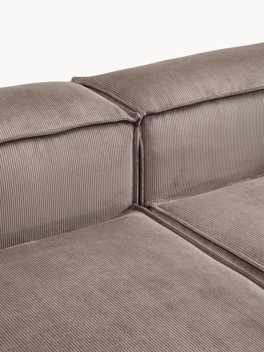 Lennon Corduroy Modular Corner Sofa (4-seater)