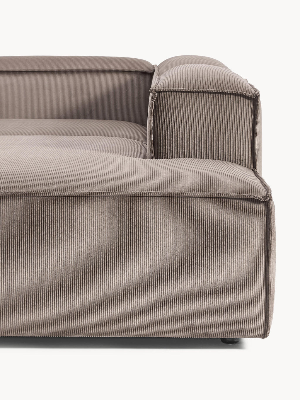 Lennon Corduroy Modular Corner Sofa (4-seater)